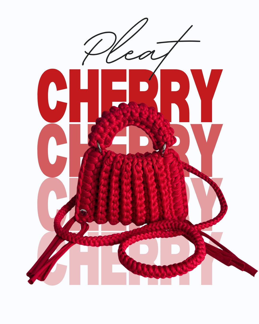 PLEAT - CHERRY