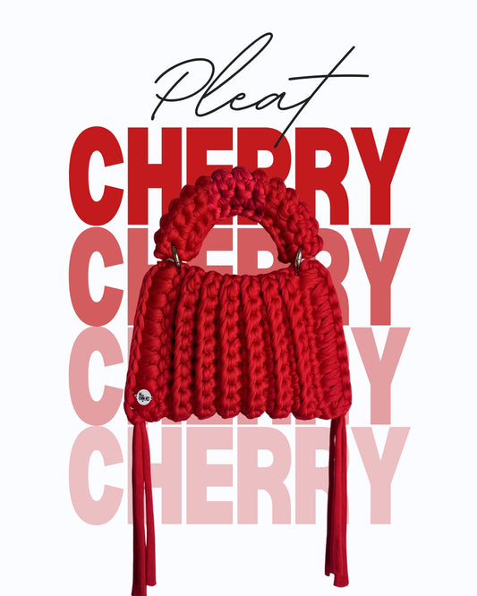 PLEAT - CHERRY