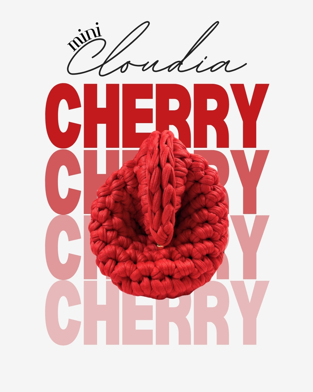 CLOUDIA mini - CERISE 